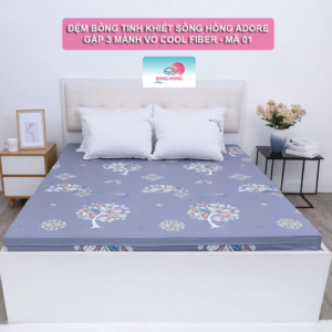 Đệm sông hồng adore bông tinh khiết vỏ cool fiber